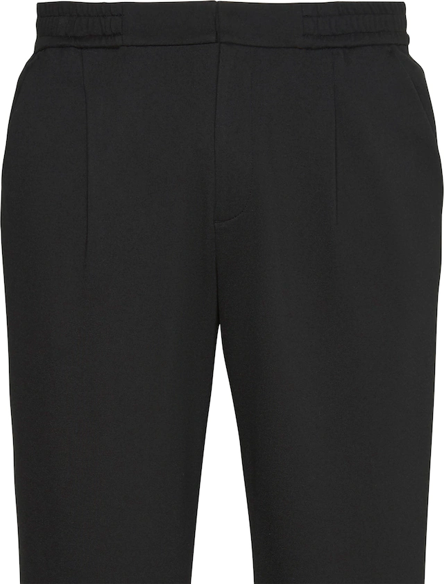 Calvin Klein Bundfaltenhose elastischer Bund, Slim fit, Bundfalte