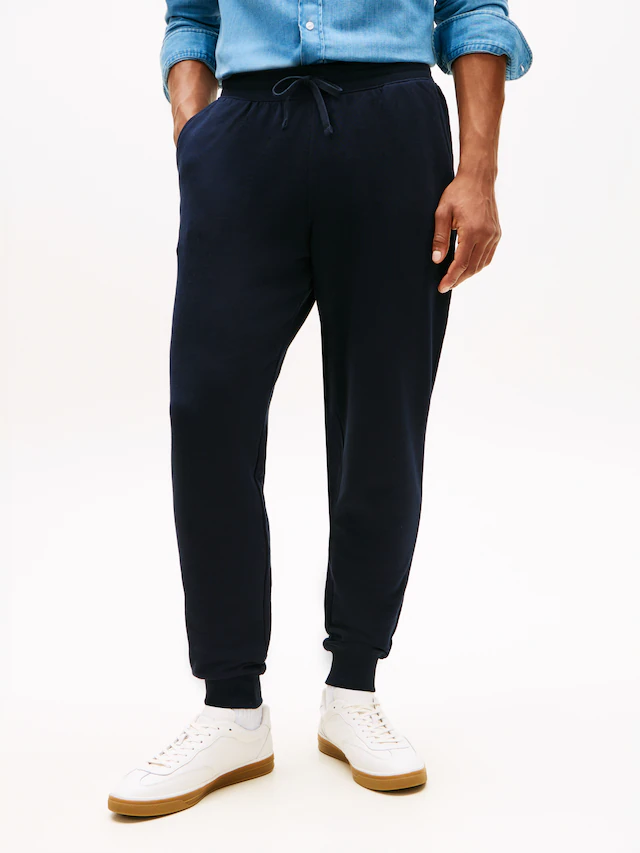 Tommy Hilfiger Jogginghose »ESSENTIAL TERRY« elastischer Bund, regular fit, Bündchen am Bein