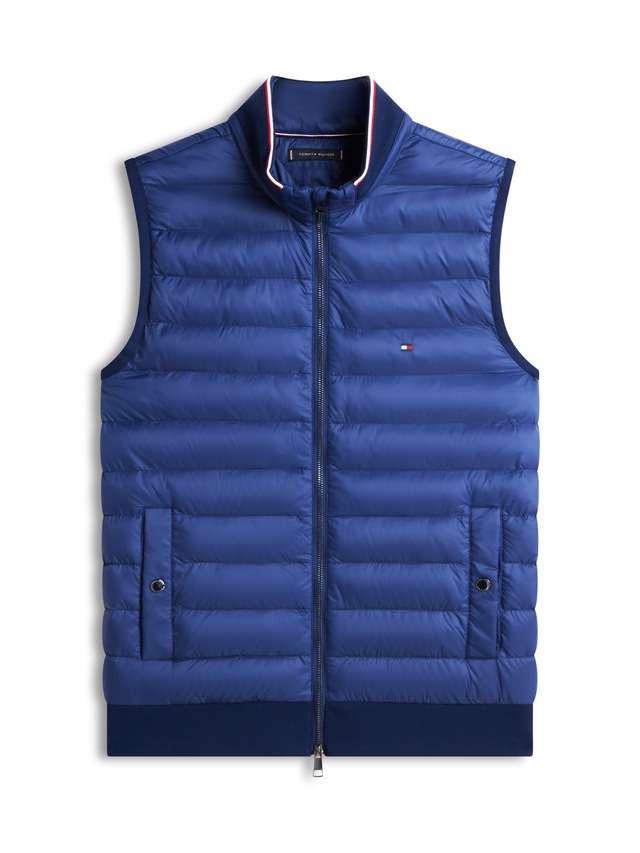 Tommy Hilfiger Steppweste »MIX MEDIA« Stehkragen, 2-Wege-Reißverschluss