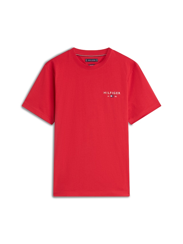 Tommy Hilfiger T-Shirt »BRAND LOVE SMALL HILFIGER« normale Passform, Rundhals, aus Jersey