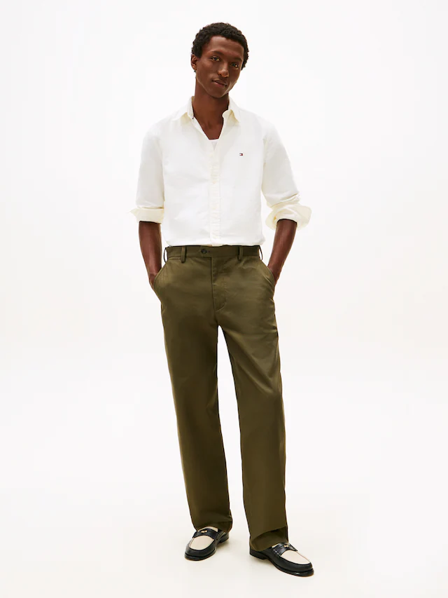 Tommy Hilfiger Langarmhemd »OXFORD DOBBY« Button-down-Kragen, regular fit, Businesshemd