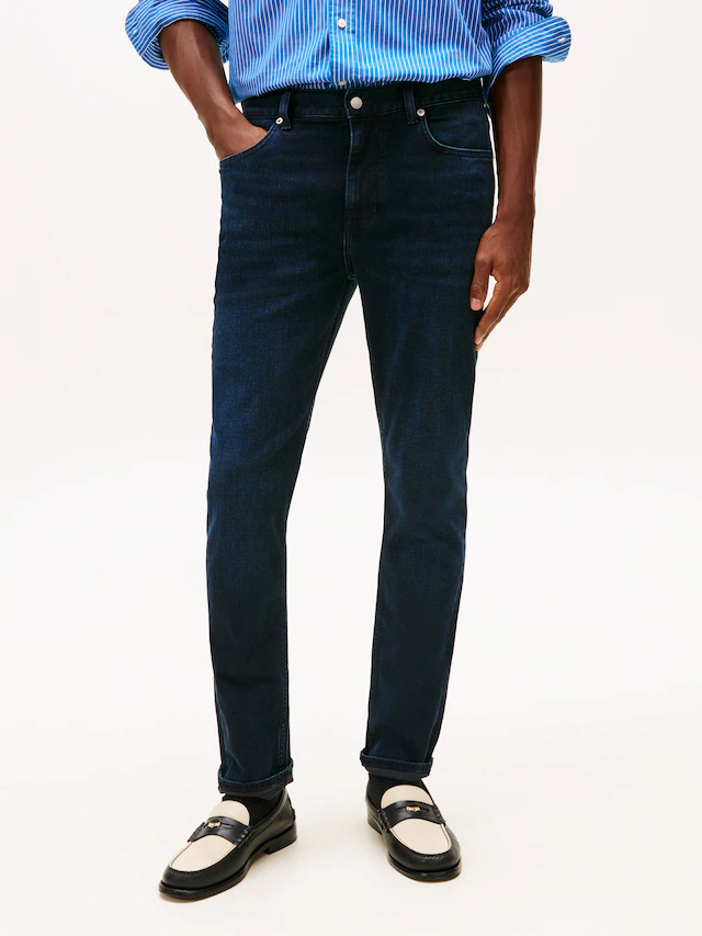 Tommy Hilfiger Slim-fit-Jeans »BLEECKER Slim Fit« mit Fade-Effekten, schmale Form