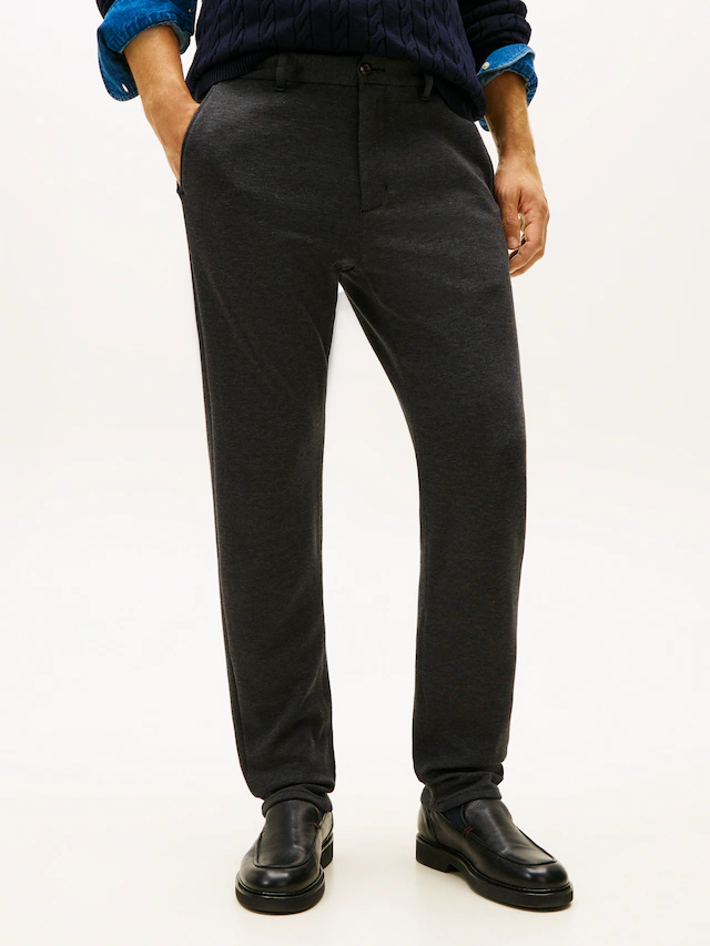 Tommy Hilfiger Stoffhose »HARLEM TWO TONE« Pique, tapered fit
