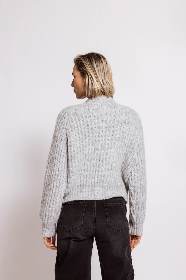 Zhrill Strickjacke »CORINNA« lässiger Look, Regular Fit, mit Reißverschluss, mit Rippenstruktur