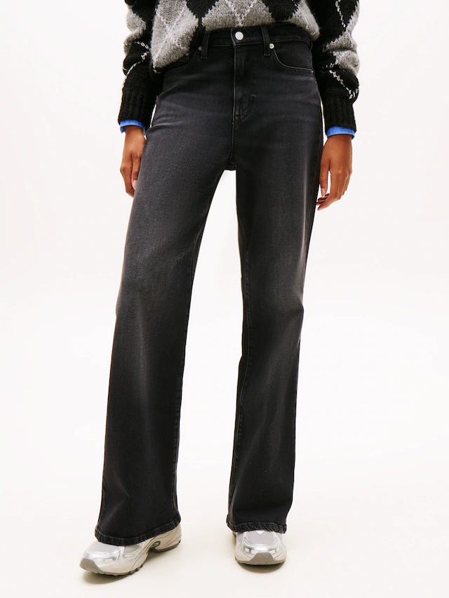 Tommy Jeans Bootcut-Jeans »BELLA HGH FLR« in ausgestellter Form