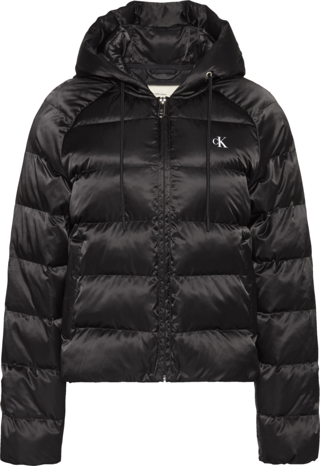 Calvin Klein Jeans Steppjacke mit Kapuze Regular fit mit Rundhalsausschnitt