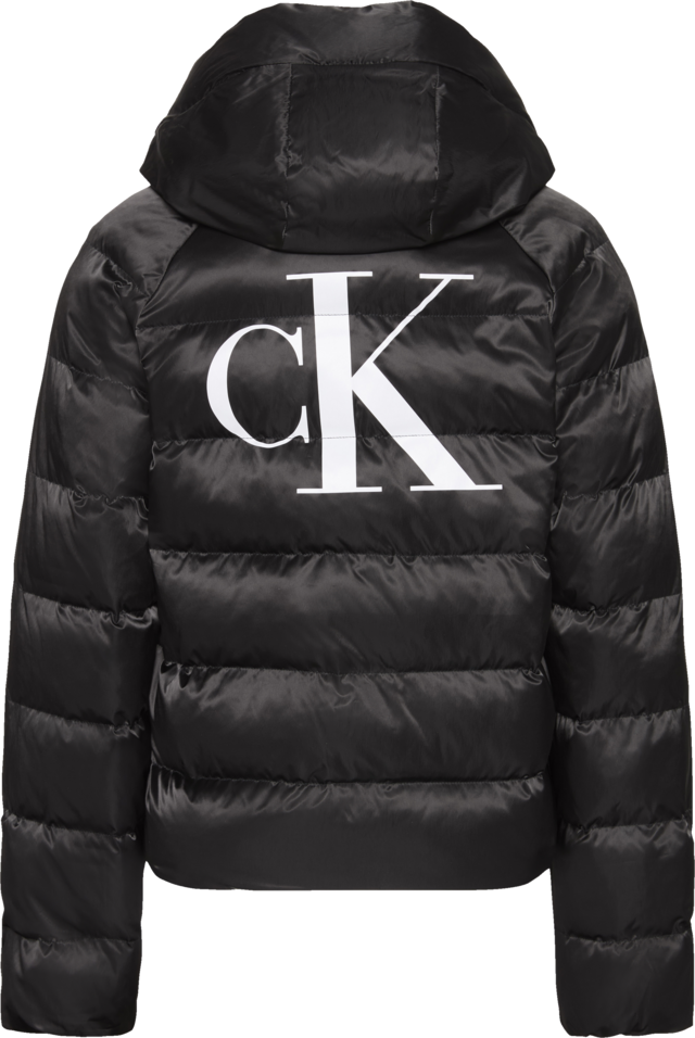 Calvin Klein Jeans Steppjacke mit Kapuze Regular fit mit Rundhalsausschnitt