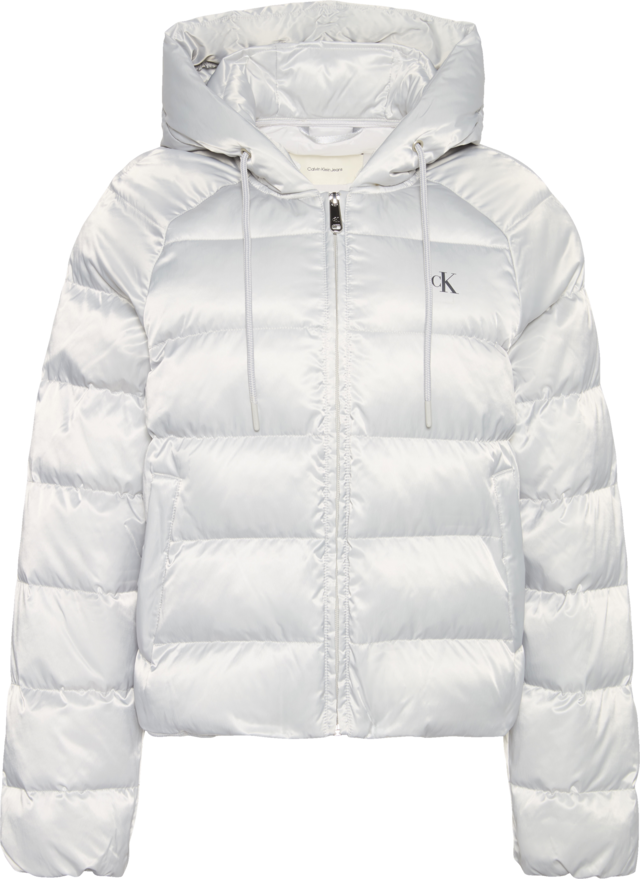 Calvin Klein Jeans Steppjacke mit Kapuze Regular fit mit Rundhalsausschnitt