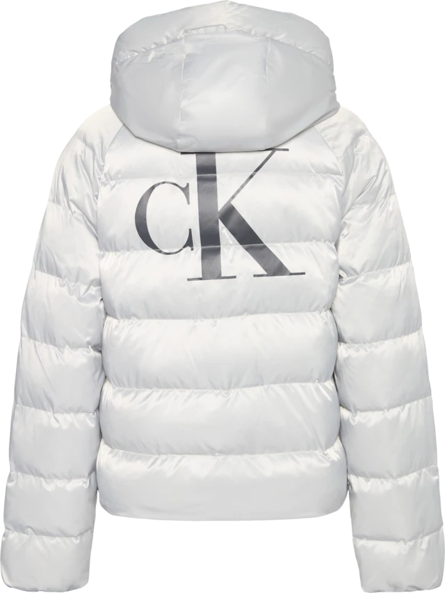 Calvin Klein Jeans Steppjacke mit Kapuze Regular fit mit Rundhalsausschnitt