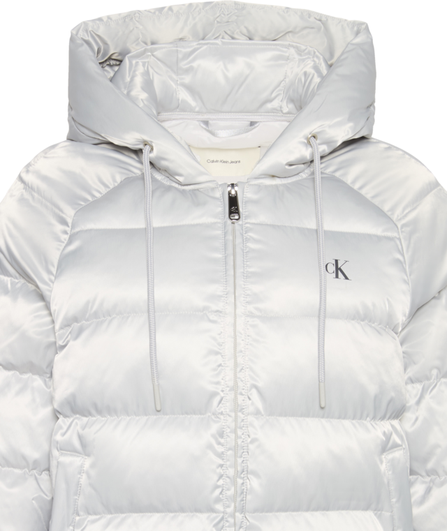 Calvin Klein Jeans Steppjacke mit Kapuze Regular fit mit Rundhalsausschnitt