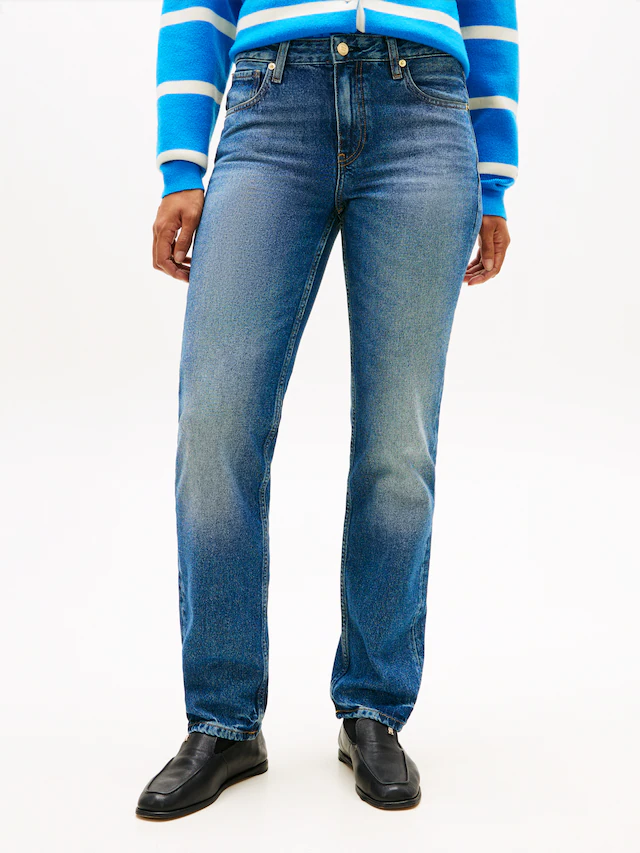 Tommy Hilfiger Straight-Jeans »DNM CLASSIC STRAIGHT RW«