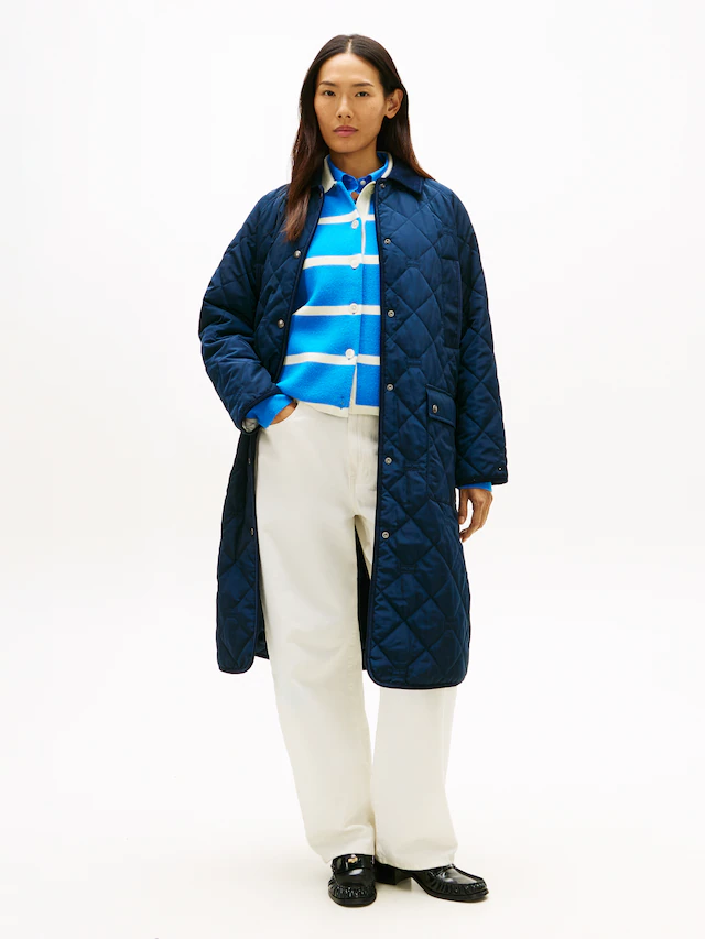 Tommy Hilfiger Steppmantel »PADDED FLAG QUILTED COAT«