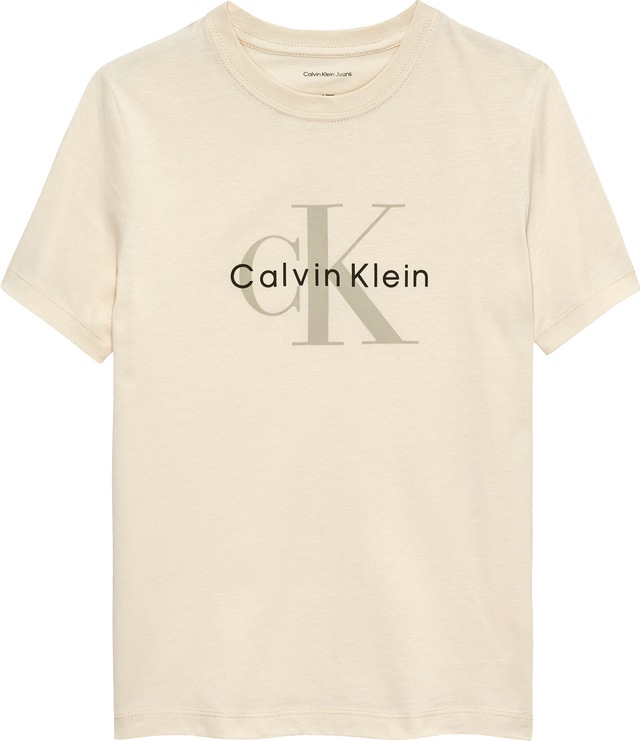 Calvin Klein Jeans T-Shirt für Kinder bis 16 Jahre, regular fit, Rundhalsausschnitt