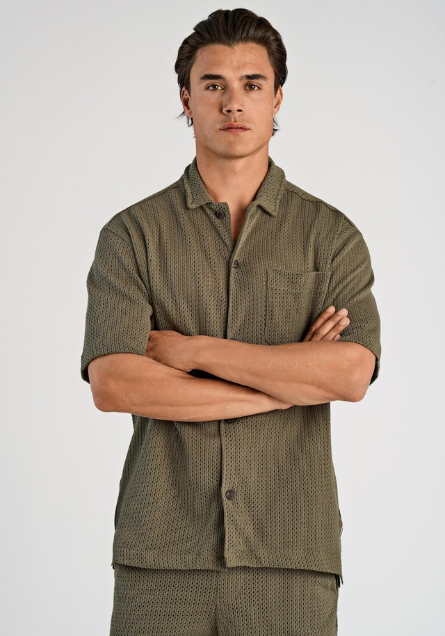 LINDBERGH Kurzarmhemd »Freizeithemd (Kurzarm) Regular Fit«