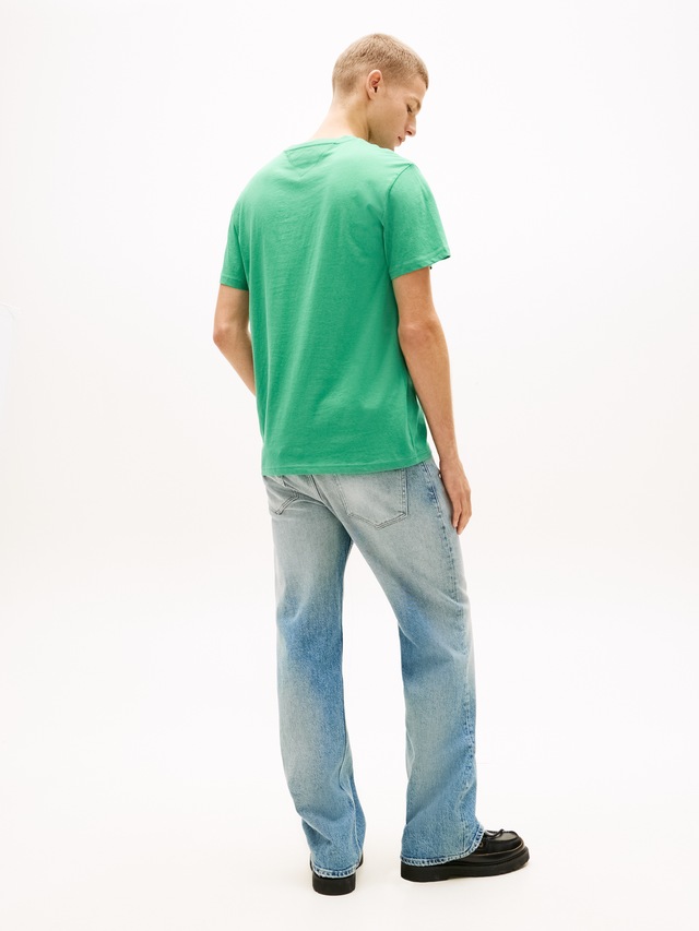 Tommy Jeans T-Shirt »TJM SLIM FIT LINEAR 2PACK« Packung, 2 Stk. Rundhals, Jersey