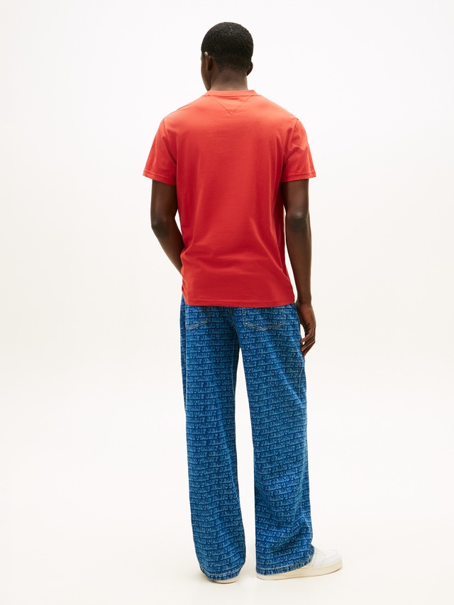 Tommy Jeans T-Shirt »TJM SLIM FIT LINEAR 2PACK« Packung, 2 Stk. Rundhals, Jersey