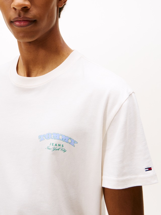 Tommy Jeans T-Shirt »TJM REG DOLLAR STACK« regular fit, Rundhals, mit Rückenprint