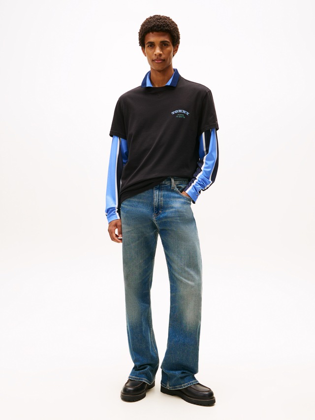 Tommy Jeans T-Shirt »TJM REG DOLLAR STACK« regular fit, Rundhals, mit Rückenprint