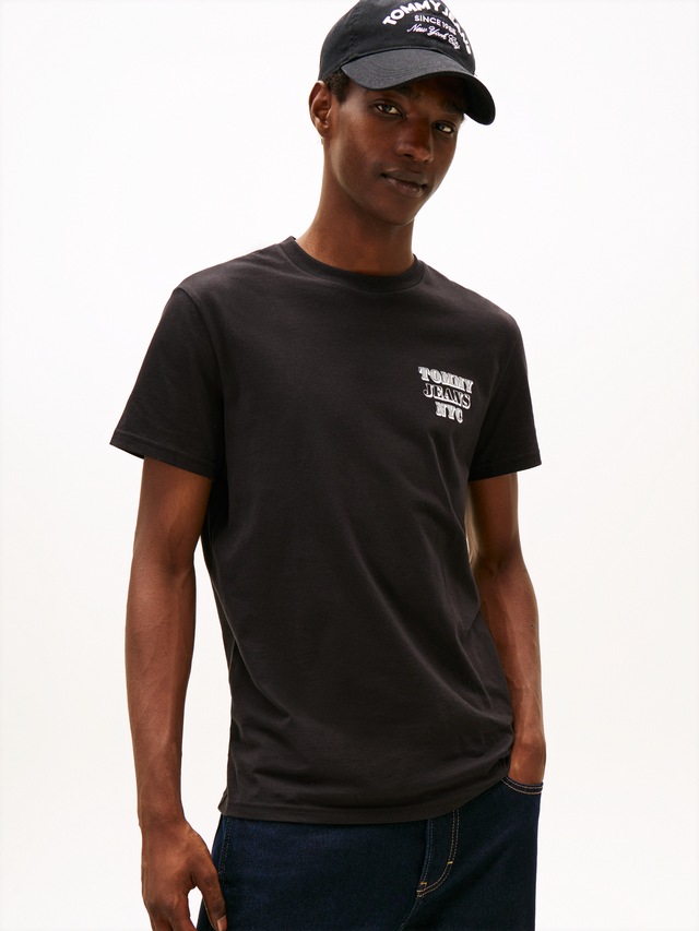 Tommy Jeans T-Shirt »TJM ENTRY BILLS« slim fit, Jersey, Rundhals