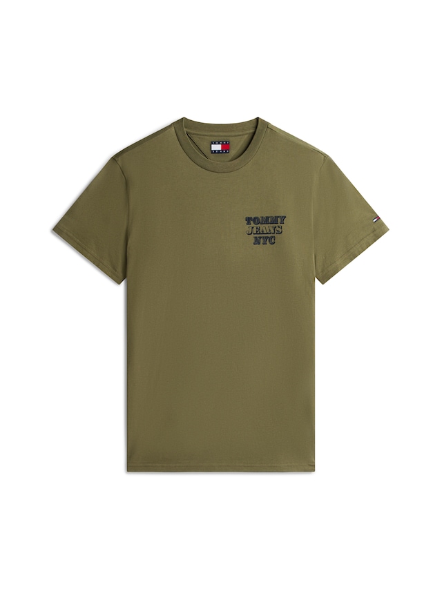 Tommy Jeans T-Shirt »TJM ENTRY BILLS« slim fit, Jersey, Rundhals