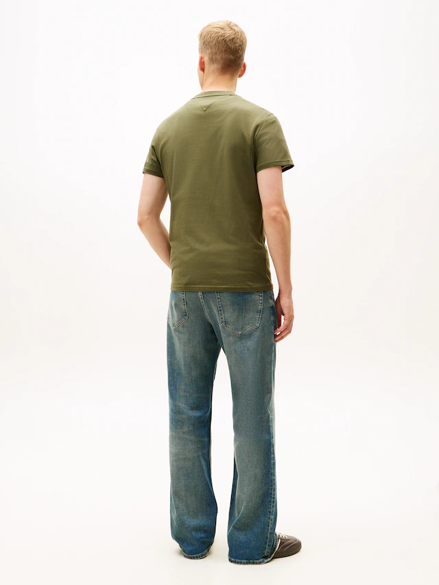 Tommy Jeans T-Shirt »TJM ENTRY BILLS« slim fit, Jersey, Rundhals