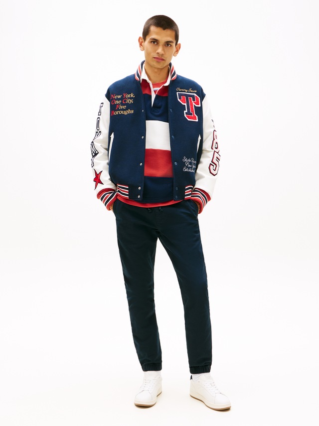 Tommy Jeans Jogger Pants »TJM SCANTON COTTON CANVAS« mit elastischem Bund