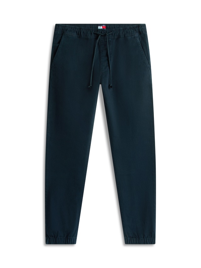 Tommy Jeans Jogger Pants »TJM SCANTON COTTON CANVAS« mit elastischem Bund
