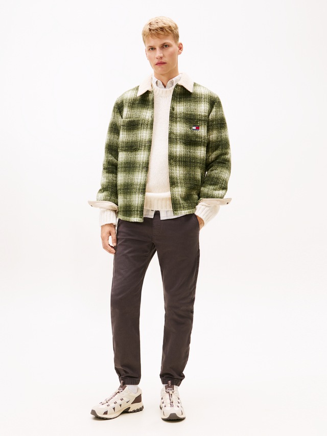 Tommy Jeans Jogger Pants »TJM SCANTON COTTON CANVAS« mit elastischem Bund