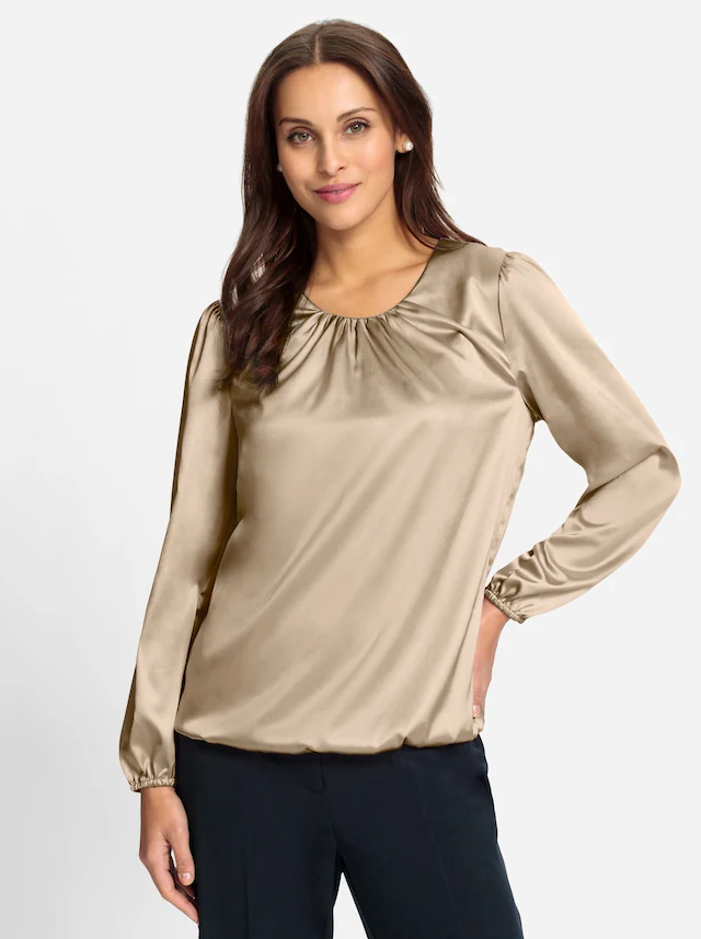 Lady Satinbluse