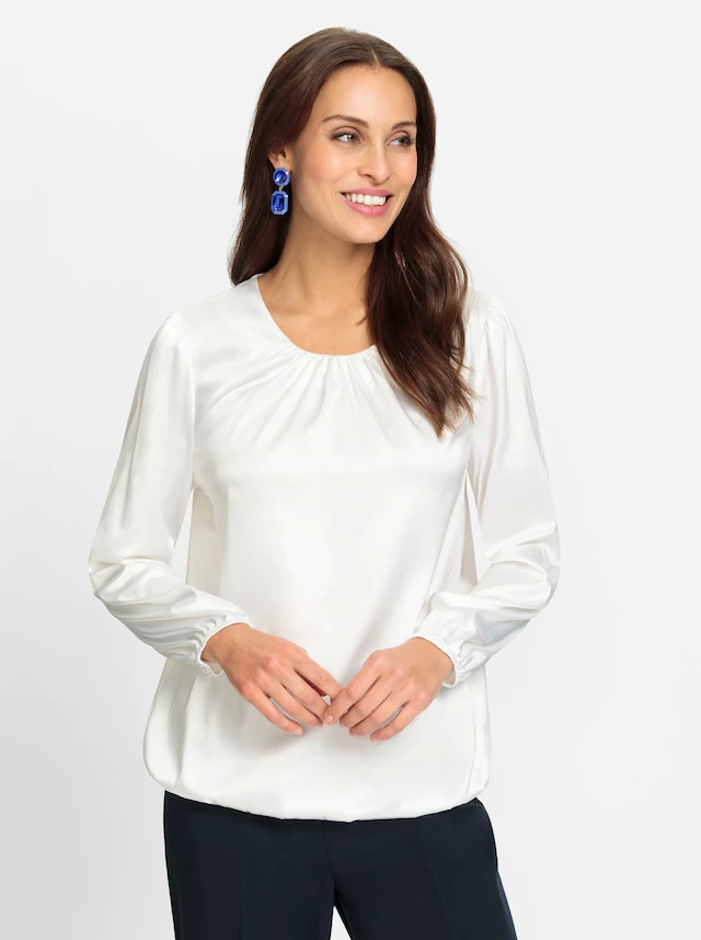 Lady Satinbluse