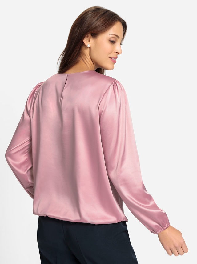 Lady Satinbluse