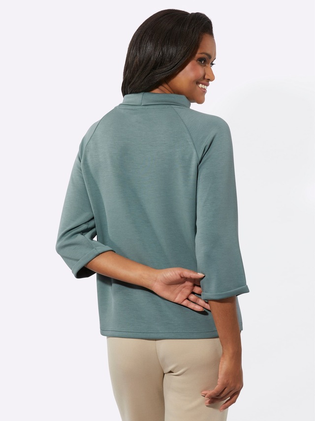 Inspirationen 3/4-Arm-Shirt »Rollkragen-Shirt« 1 Stk.