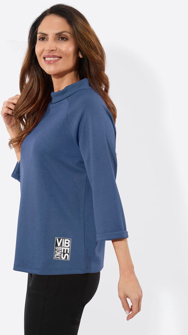 Inspirationen 3/4-Arm-Shirt »Rollkragen-Shirt« 1 Stk.