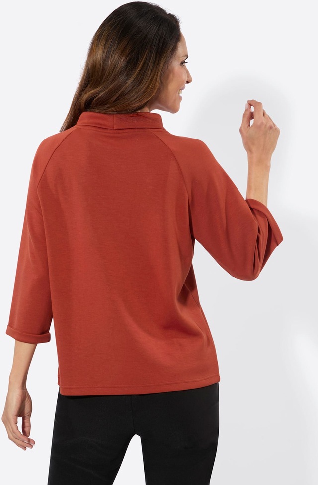 Inspirationen 3/4-Arm-Shirt »Rollkragen-Shirt« 1 Stk.
