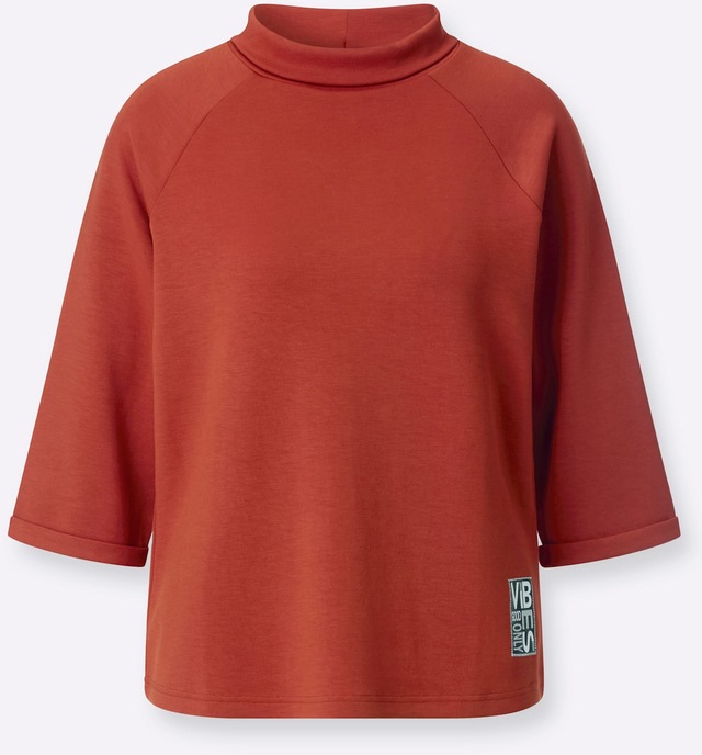 Inspirationen 3/4-Arm-Shirt »Rollkragen-Shirt« 1 Stk.