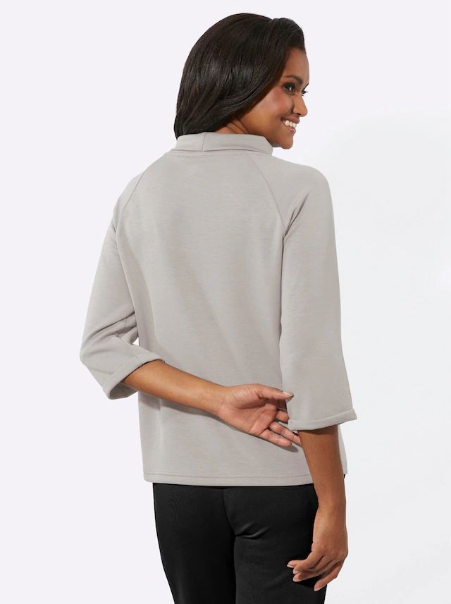 Inspirationen 3/4-Arm-Shirt »Rollkragen-Shirt« 1 Stk.