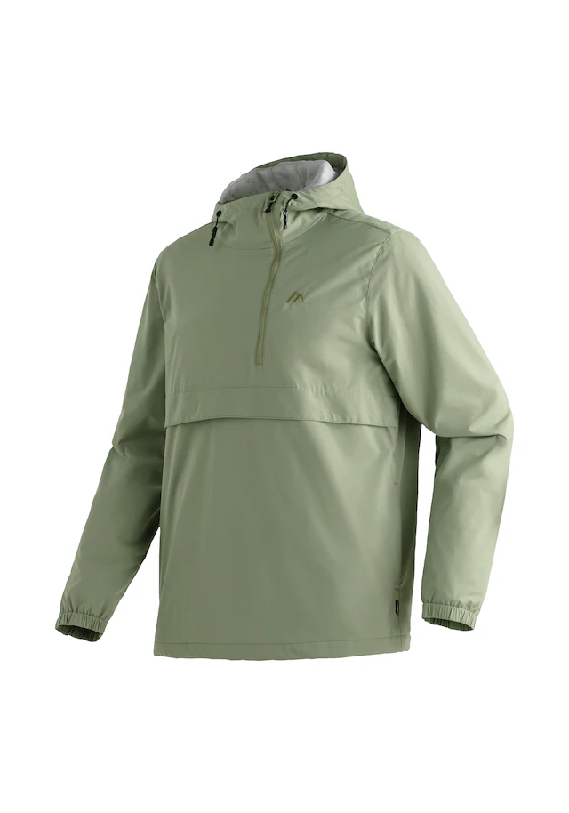 Maier Sports Outdoorjacke »OkokO Loop« Unisex Windbreaker, Schlupfjacke wasserdicht, verstellbare Kapuze