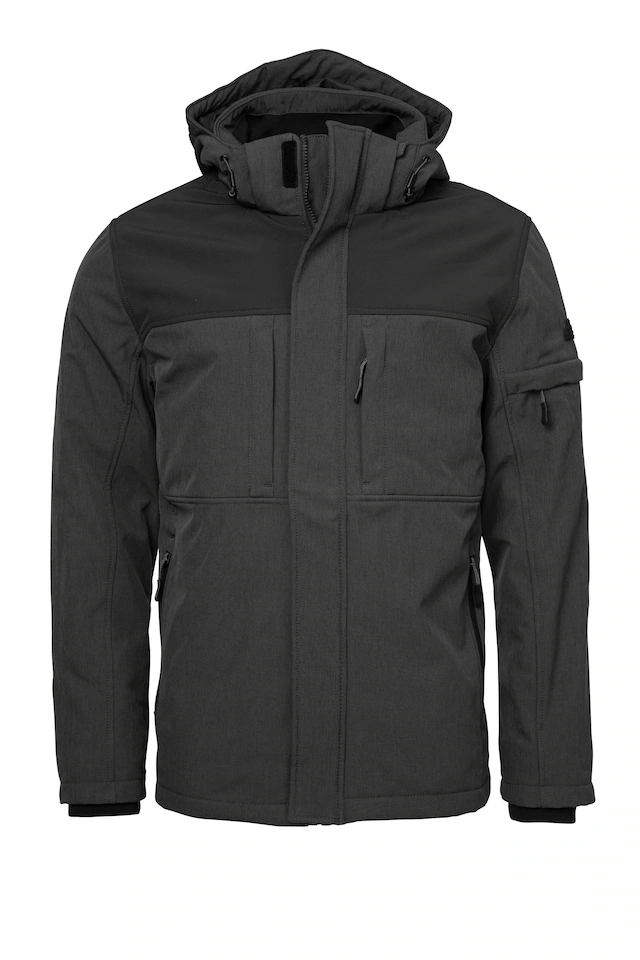 HERO by John Medoox Outdoorjacke »JAN mit Kapuze Outdoorjacke« Outdoorjacke Kapuze Baumwollgemisch für Herren