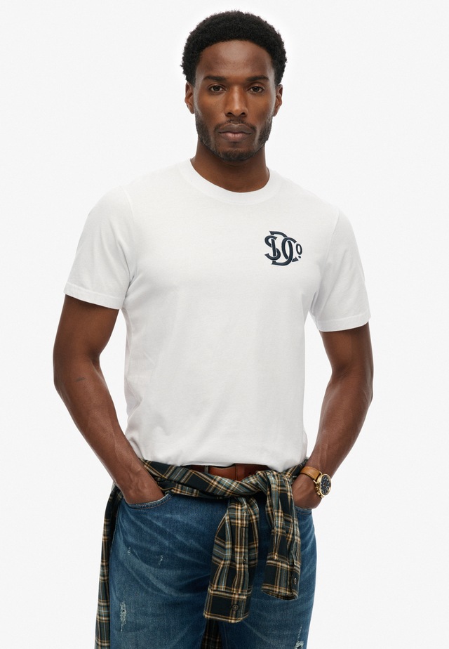 Superdry Rundhalsshirt »Sd&co Neon Relaxed Tee« Baumwolle, regular fit Superdry Rundhalsshirt »Sd&co Neon Relaxed Tee« Baumwolle, regular fit