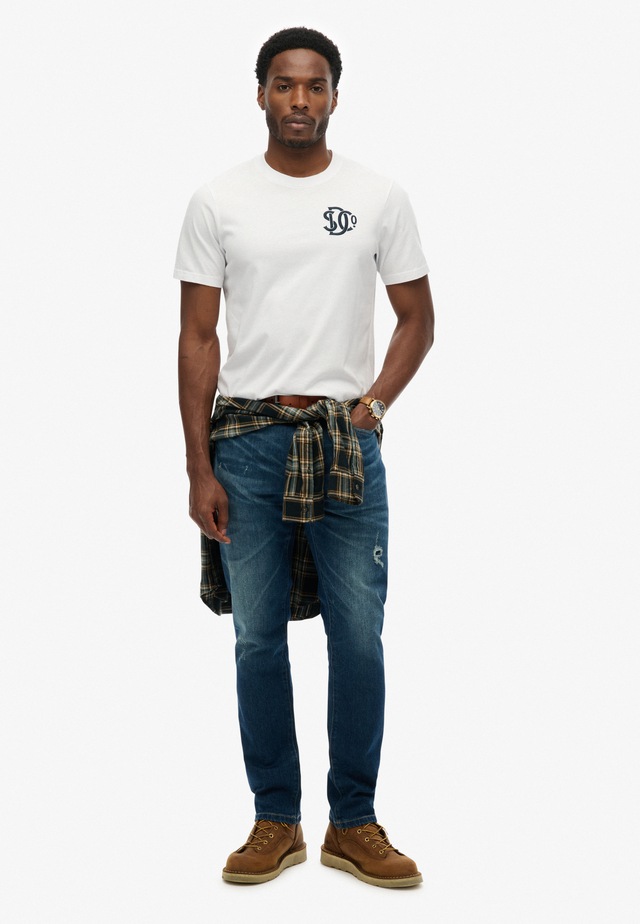 Superdry Rundhalsshirt »Sd&co Neon Relaxed Tee« Baumwolle, regular fit