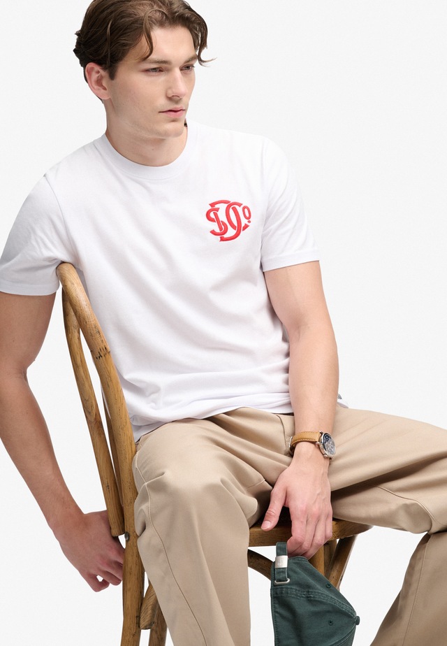 Superdry Rundhalsshirt »Sd&co Neon Relaxed Tee« Baumwolle, regular fit