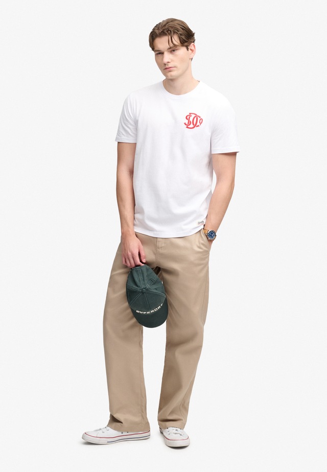 Superdry Rundhalsshirt »Sd&co Neon Relaxed Tee« Baumwolle, regular fit