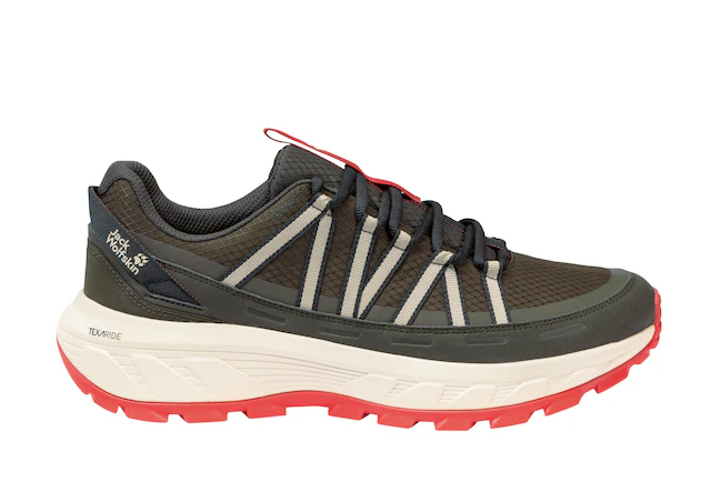 Jack Wolfskin Wanderschuh »WILD HIKE TEXAPORE LOW M« Outdoorschuh, Trekkingschuh, wasserdicht