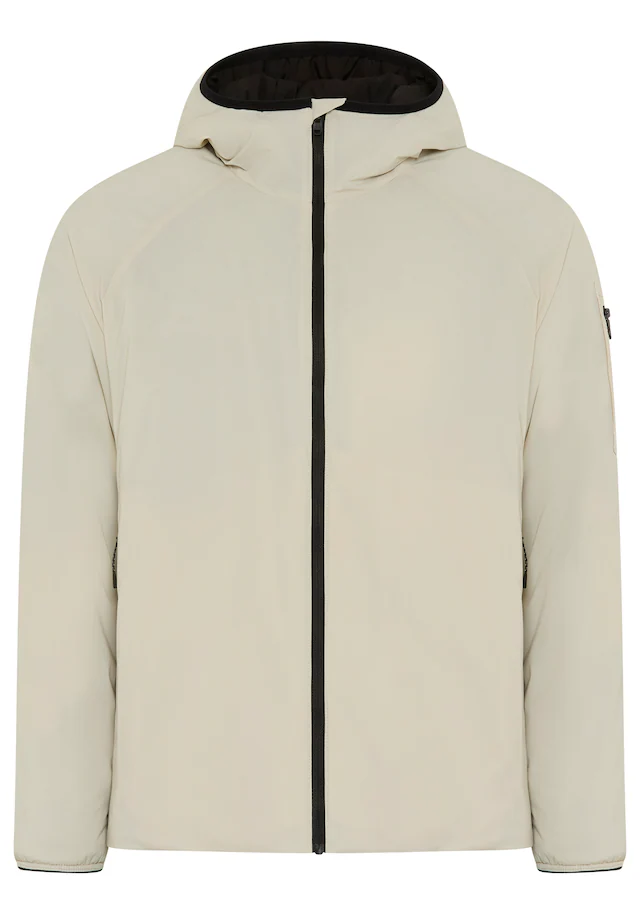 BOSS GREEN Outdoorjacke mit Kapuze leicht wattiert, 4-Wege-Stretch-Qualität, Regular Fit