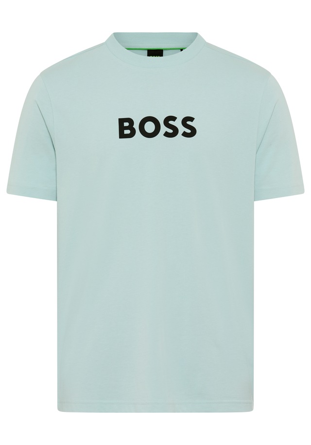 BOSS GREEN T-Shirt »TS Logo« reine Baumwolle, Regular Fit, Rundhalsausschnitt
