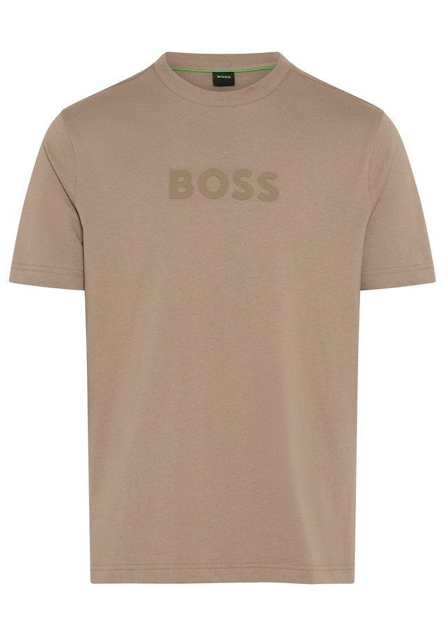 BOSS GREEN T-Shirt »TS Logo« reine Baumwolle, Regular Fit, Rundhalsausschnitt