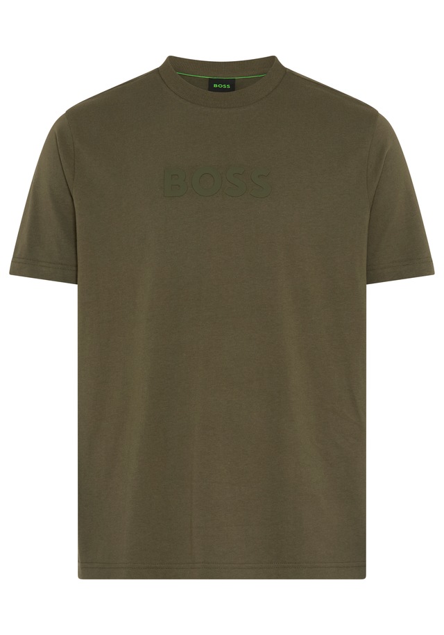 BOSS GREEN T-Shirt »TS Logo« reine Baumwolle, Regular Fit, Rundhalsausschnitt