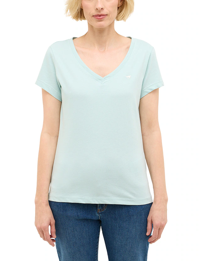 MUSTANG Kurzarmshirt »Damen Style Beverly«