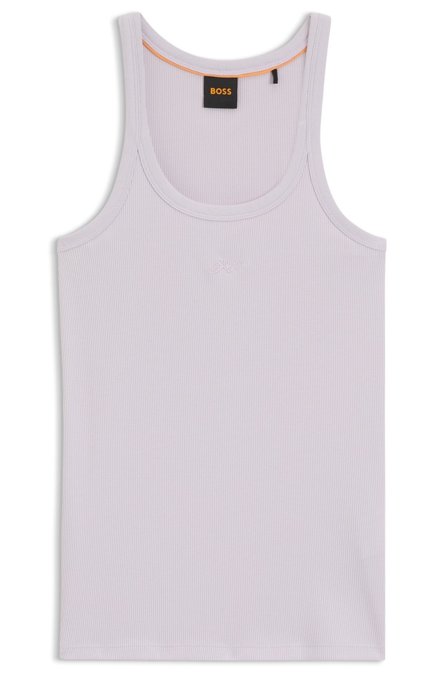 BOSS ORANGE »Epetite Premium Damenmode« Slim Fit mit Logostickerei