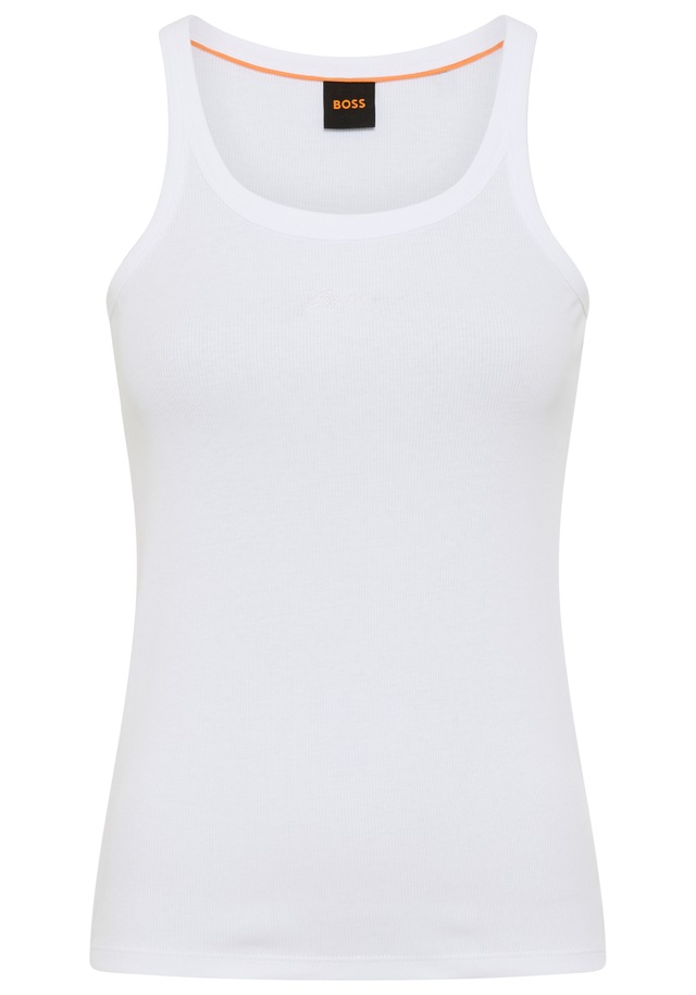 BOSS ORANGE »Epetite Premium Damenmode« Slim Fit mit Logostickerei